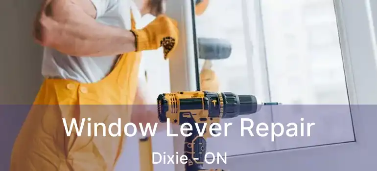  Window Lever Repair Dixie - ON