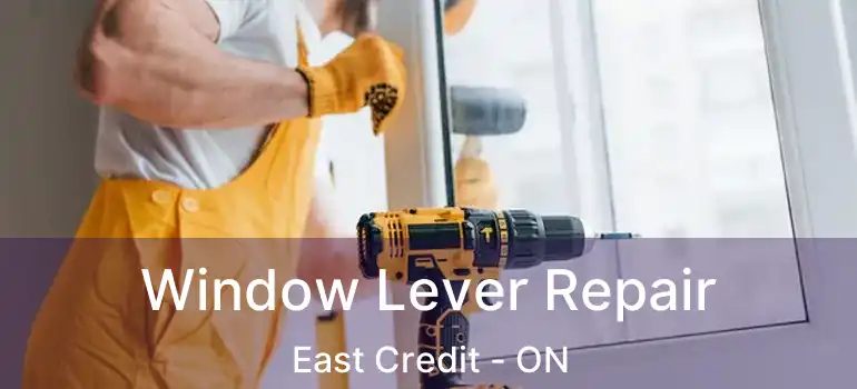  Window Lever Repair East Credit - ON