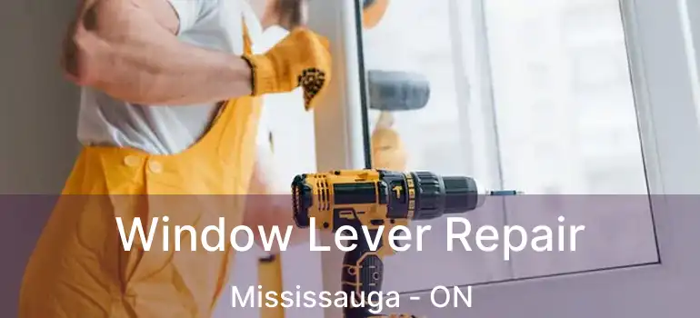  Window Lever Repair Mississauga - ON