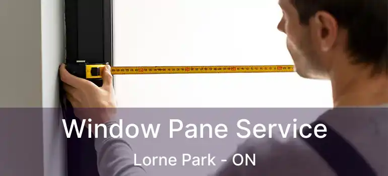  Window Pane Service Lorne Park - ON