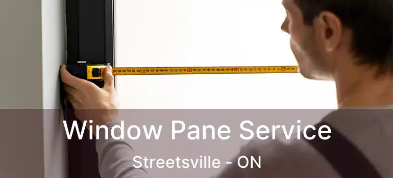  Window Pane Service Streetsville - ON
