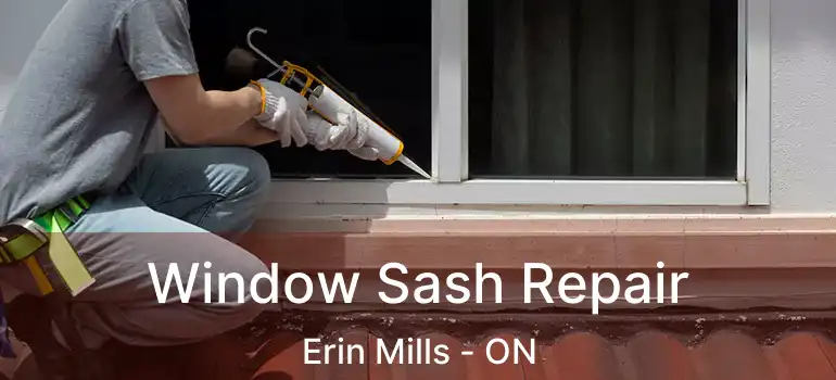  Window Sash Repair Erin Mills - ON