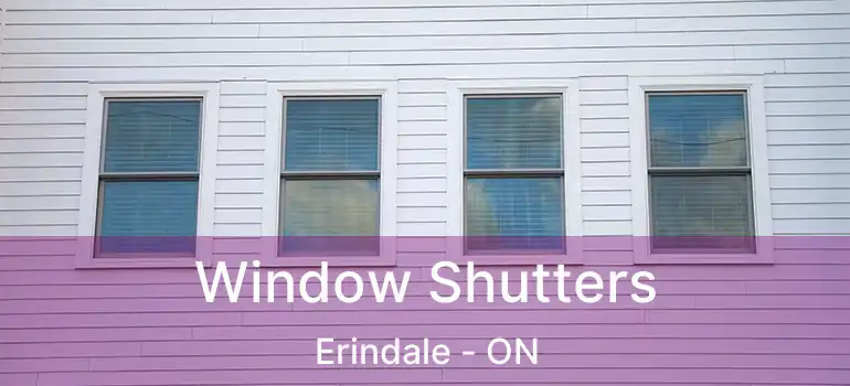  Window Shutters Erindale - ON