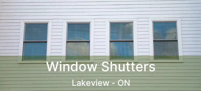  Window Shutters Lakeview - ON