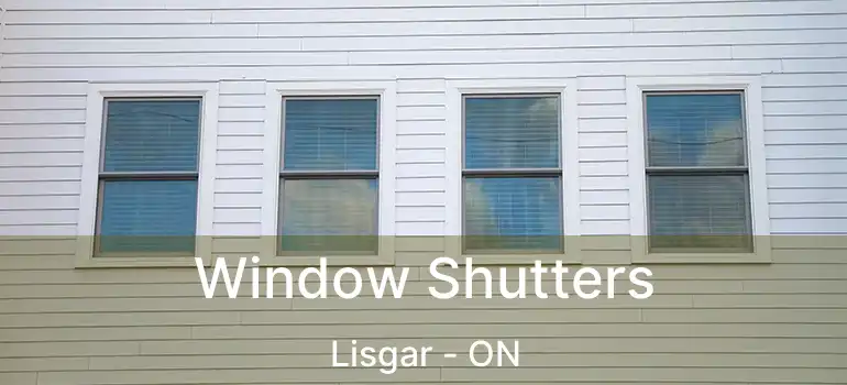  Window Shutters Lisgar - ON