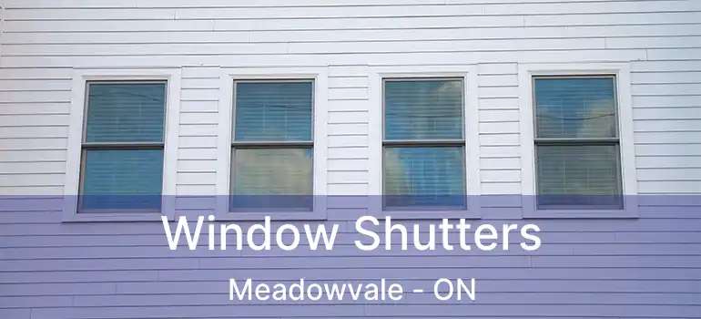  Window Shutters Meadowvale - ON