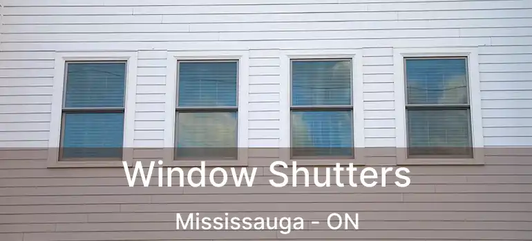  Window Shutters Mississauga - ON
