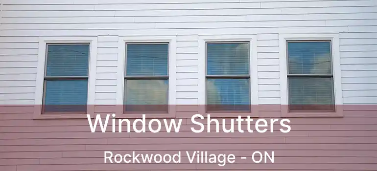  Window Shutters Rockwood Village - ON