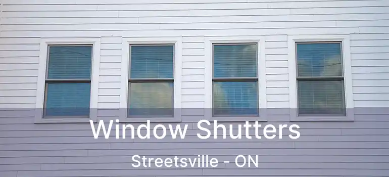  Window Shutters Streetsville - ON