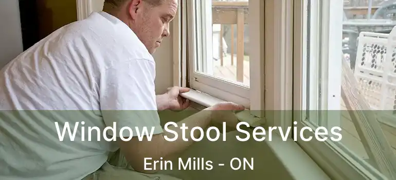  Window Stool Services Erin Mills - ON