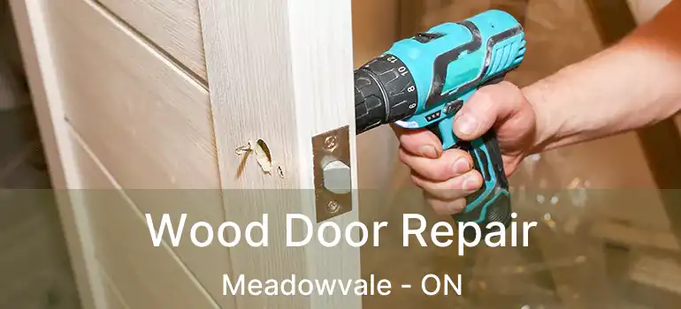  Wood Door Repair Meadowvale - ON