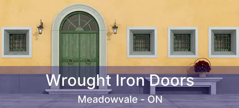  Wrought Iron Doors Meadowvale - ON